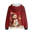 thumbnail image 5 of Uorisanigo Hoodies for Girls Boys Long Sleeve Casual Adorable Christmas Yeti Coat Top Fashion Kids Hoodies Sweatshirts Zip Up Pullover Tops with Front Pocket Fall Outwear, 5 of 8
