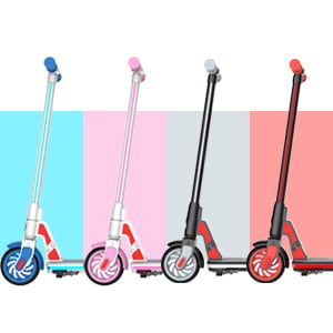 6inch E-Scooter GOTRAX GKS Plus Electric Scooter for 6-12 Year Old 150W Motor up 12km/h 25.2V 2.6Ah Capacity Lithium Battery Unique Led Light Design for Children