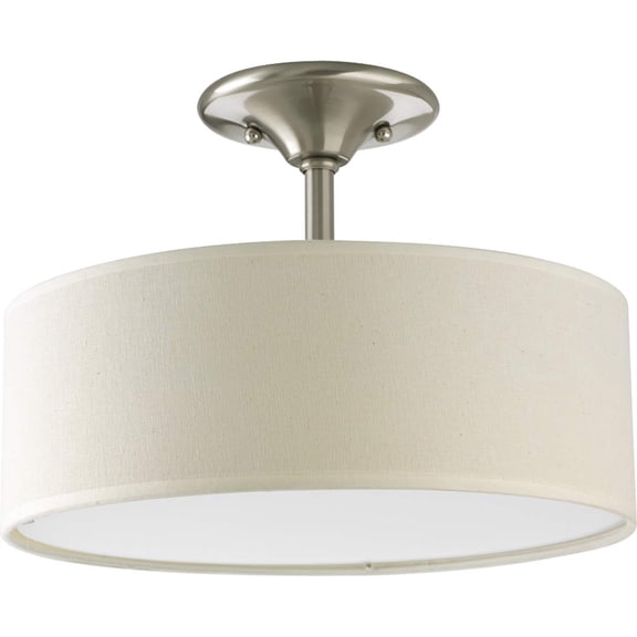 Inspire Collection Two-Light 13" CFL Semi-Flush Mount