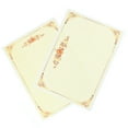 thumbnail image 3 of 100 Pcs A4 21x29CM Blank Metallic Gold Border Certificate Paper, 3 of 5
