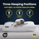 thumbnail image 2 of Serta Hotel Collection Almohadas tamaño Queen Juego de 2 almohadas de fibra de plumón de ganso blanco reforzadas 100% algodón para dormir boca arriba, boca abajo o de lado, 2 of 3