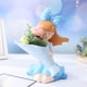 thumbnail image 3 of Estatua de resina de niña moderna, florero, maceta, portalápices, figuritas para macetas Azul, 3 of 7