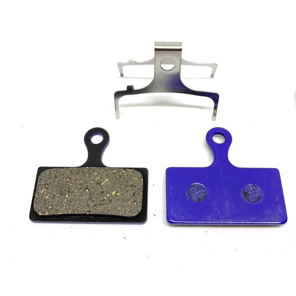 Plaquettes de Frein en Céramique + Kevlar pour Shimano G02A Deore XT BR M785 SLX M666 BR M985 BR M785 M666 XTR 2011 BR M985 Alfine. la Pièce de Rechange pour Freins OEM pour Haute Puissance de Freinage (1 Résine)