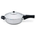 thumbnail image 2 of Kuhn Rikon Duromatic Stainless Steel Frying Pan Pressure Cooker, 2.5 Qt, 2 of 4