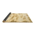 thumbnail image 2 of Ahgly Company Indoor Round Abstract Brown Modern Area Rugs, 3' Round, 2 of 4