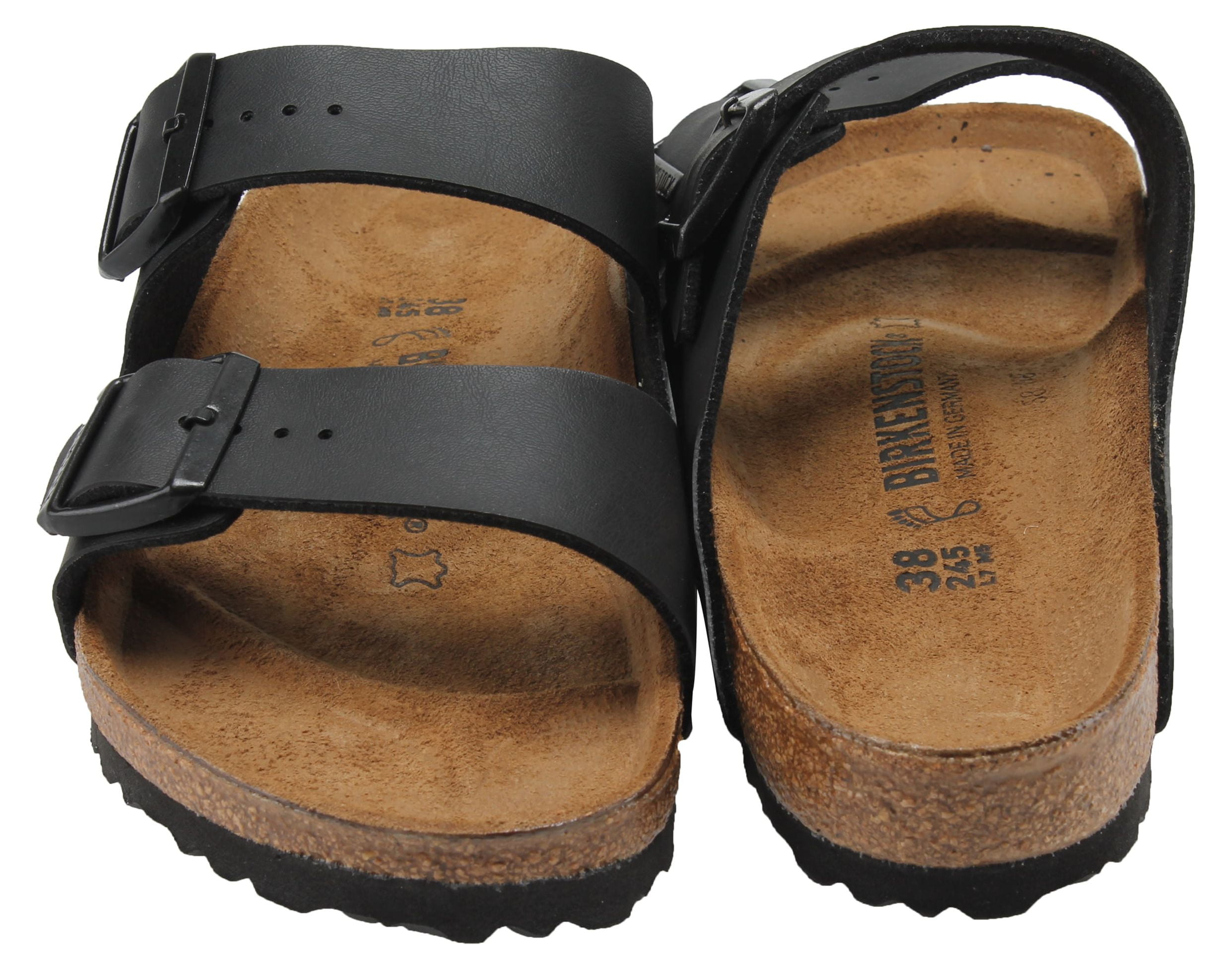 Birkenstock Women's Arizona Suede Dual Adjustable Buckle Strap Sandals - 11M