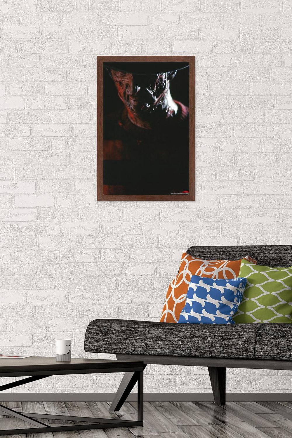 A Nightmare on Elm Street - Freddy Portrait Wall Poster with Magnetic Frame