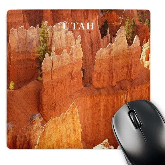 3dRose, Natural formations At Bryce Canyon In Utah, MousePad
