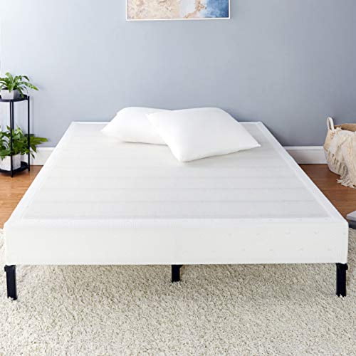 Twin Continental Mattress Fully Assembled Low Profile Wood Traditional Box Spring//Foundation For Mattress