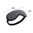 thumbnail image 3 of JikouIivo Heating Blindfold, Shade Nourish Eyes Hot Compress USB Bliandfold Regulable For Driver For Sleeping, 3 of 8
