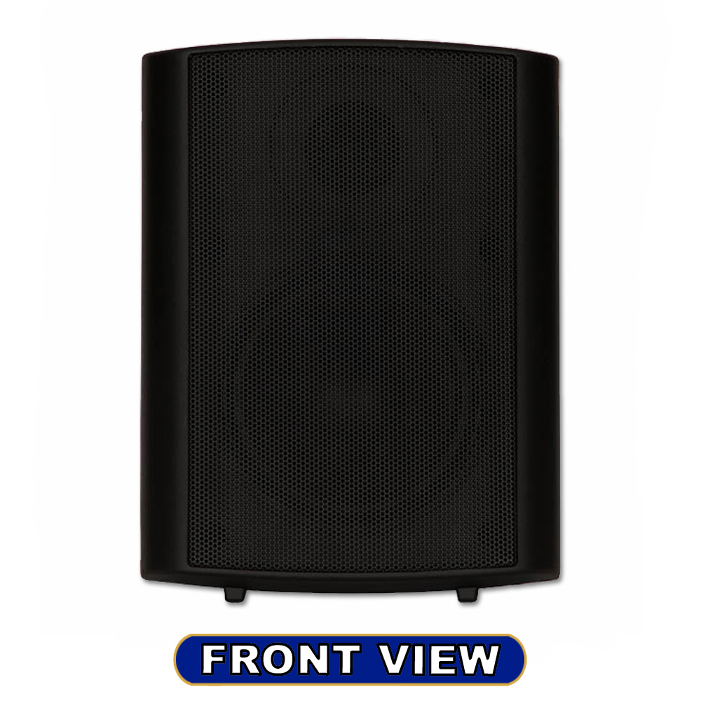 Theater Solutions TS425ODB Indoor or Outdoor Speakers Weatherproof Mountable Black 2 Pair Pack - image 5 of 6