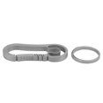 thumbnail image 1 of Hebilla colgante para mochila llavero de aleación de titanio ANGGREK Alta dureza Fuerte elasticidad, 1 of 8