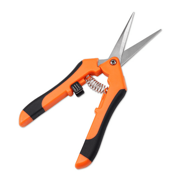 Micro-Tip Spring Assisted Scissors, Precision Cutting Stainless Steel Blades, Comfort Handle, Cut Details in Fabric, Sewing Scissors and Arts and Crafts Tools