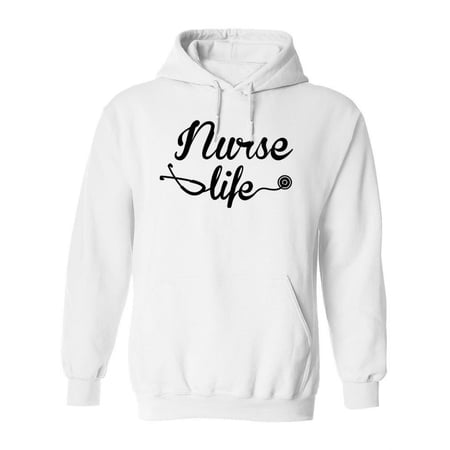 Nurse Life Hoodie Women -SPIdeals Designs Female 3X-Large