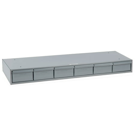 Durham Mfg Drwr Bin Cab,4" H,33-3/4" W,Gray Drwr 002-95