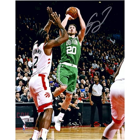 Photo Jump Shot - Gordon Hayward Boston Celtics Autographed 8