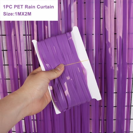 diy party curtain backdrop