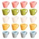 thumbnail image 1 of 60 piezas de tazas de café expreso, vasos para beber, mini tazas de té, tazas en miniatura, taza de agua en miniatura, taza de simulación, sala de juguetes de resina, 1 of 6
