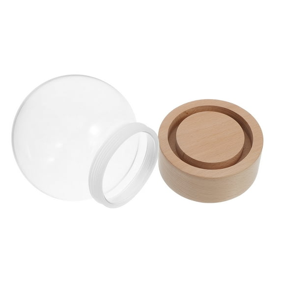 PENIKOKO Musical Snow Globe Kit with Base for Christmas Tabletop Decorations, 2 Pieces Holiday Craft Set