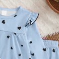 thumbnail image 6 of TOWED22 Little Girls Clothes 4Pcs Girls Outfits Pullover Graphic Graphic Pants Set Fall Winter Clothes Loungewear Set,6-9 M, 6 of 6