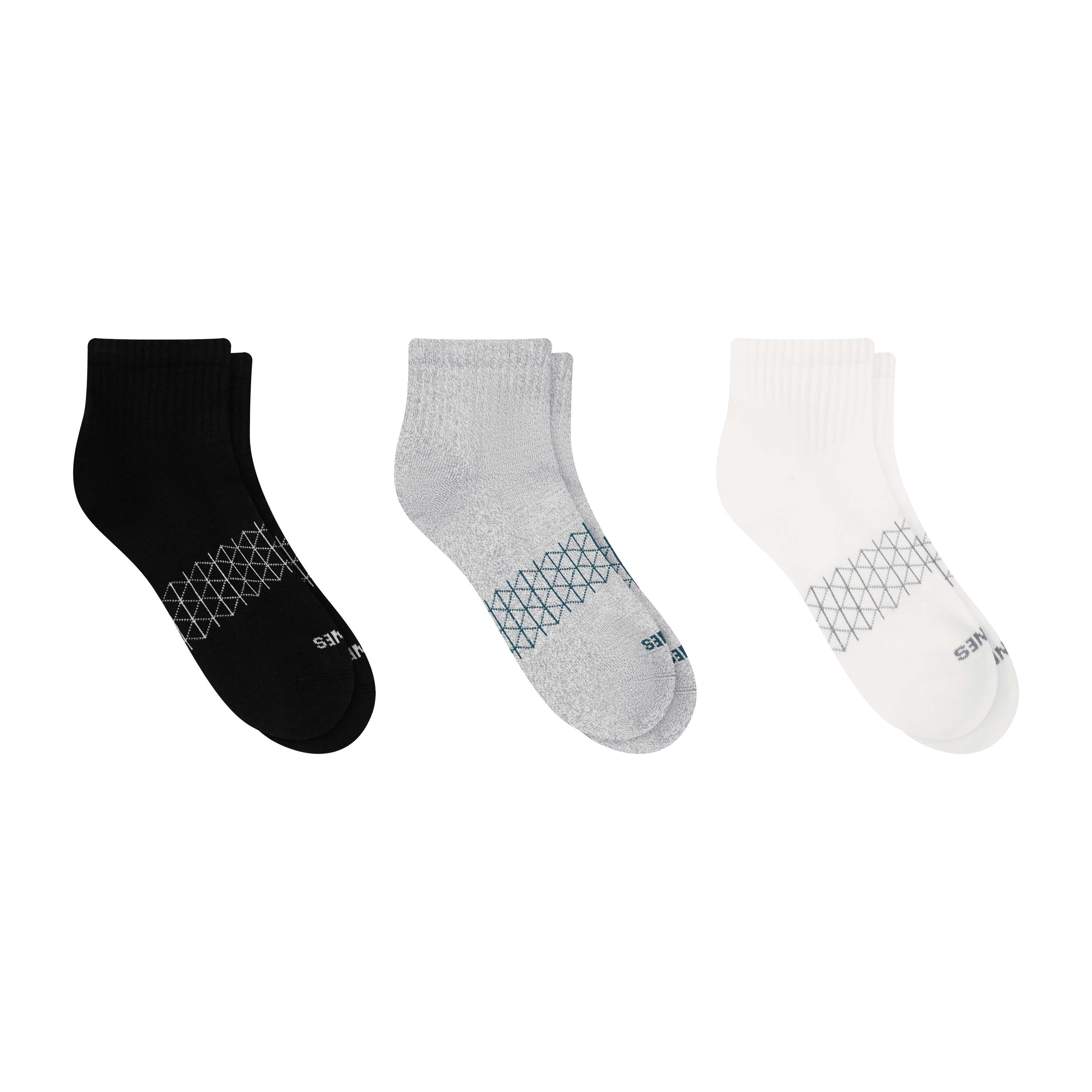 Hanes Mens Absolute Comfort Cushioned Ankle Socks, 3-Pairs