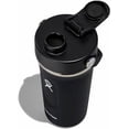 thumbnail image 3 of Bouteille Shaker Hydro Flask 24 Oz en Acier Inoxydable Isolée avec Bec Verseur à Clapet Étanche, et Isolation à Double Paroi, Noir, 3 of 7