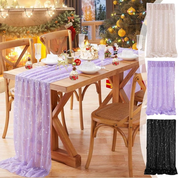 Caminos En Mesa Xihbxyly Lentejuelas 23,6 X 118 Pulgadas Decoraciones En bodas y Fiestas