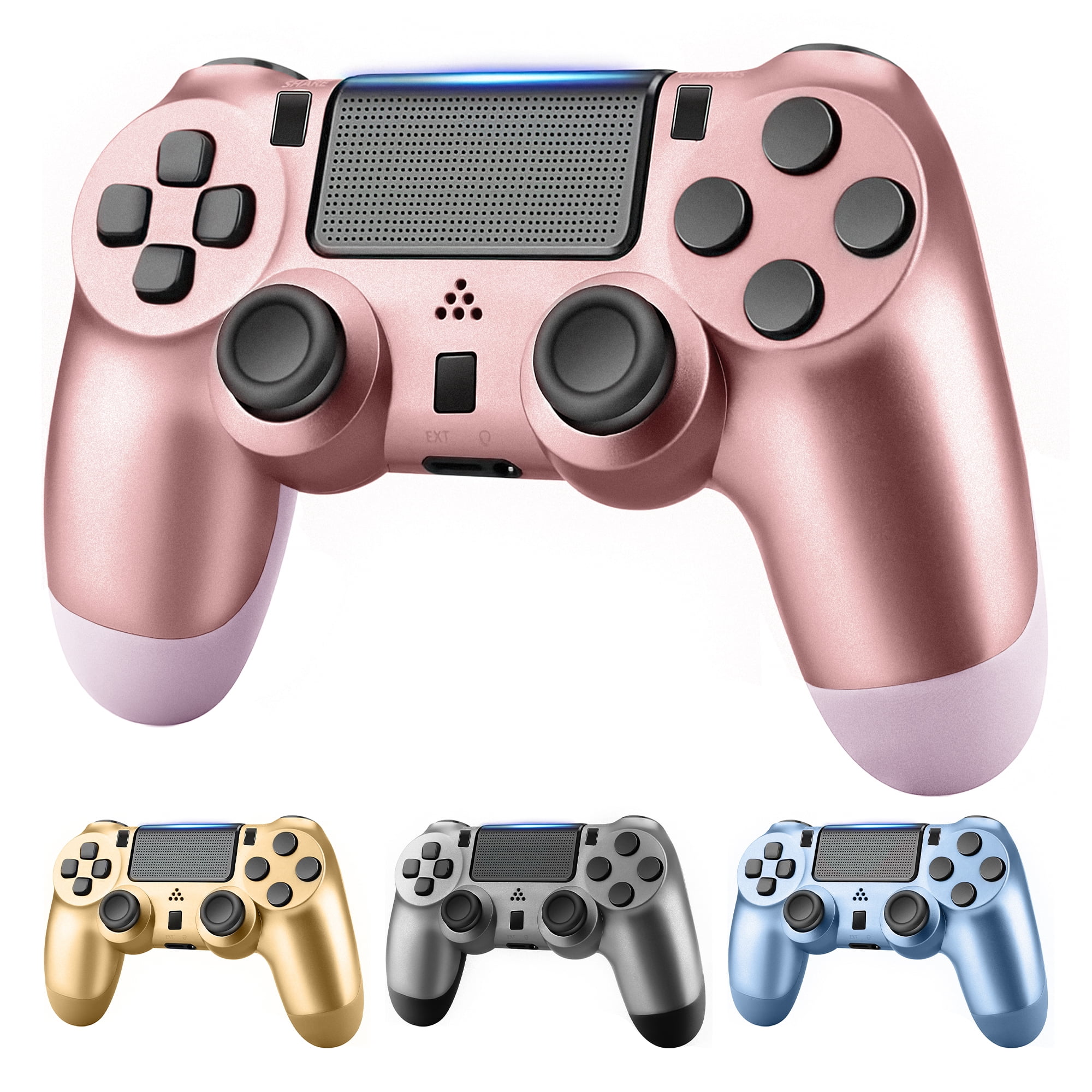 SPBPQY Wireless with PS4/PS4 Pro/PS4 Slim, Rose Gold Walmart.com