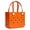 Orange, variant on Women's waterproof handbag, suitable for beach, travel, and leisure
