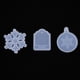 thumbnail image 1 of de de Fundición de Resina con Colgante de Navidad de Silicona de 3 Piezas, Regalo único Baoblaze Moldes de resina temática de vacaciones, 1 of 8