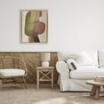thumbnail image 2 of Stupell Industries Contemporary Curved Metal Brush Gold Framed Floater Canvas Wall Art design by 1x, 21 x 17, 2 of 9