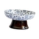 thumbnail image 5 of Bandeja de cerámica azul y blanca perfecl decoración de mesa de cocina Hoja Redonda, 5 of 8