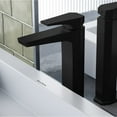 thumbnail image 5 of Voltaire Single Hole, Single-Handle, High Arc Bathroom Faucet in Matte Black, 5 of 12