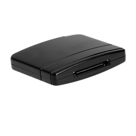 Ipod Black Dock - BT A2DP Music Audio 30 Pin Receiver Adapter for iPod iPhone iPad Speaker Dock Black