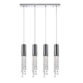 thumbnail image 1 of CWI Lighting Suspension Multi-Lumière à 4 Lumières avec Finition Chromée, 1 of 2