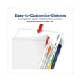 thumbnail image 3 of Clear Easy View Plastic Dividers With Multicolored Tabs And Sheet Protector, 8-Tab, 11 X 8.5, Clear, 1 Set | Bundle of 5, 3 of 7
