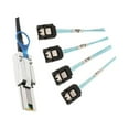thumbnail image 2 of ziyahi Mini-SAS 26P SFF-8088 TO 4x SATA 7Pin 6Gb/s Adapter Cable 30AGW & Latch 1M, 2 of 5