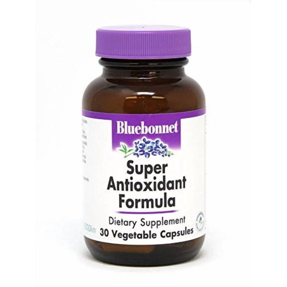 Bluebonnet Nutrition Super Antioxidant Formula Vegetarian Capsules, 30 Count