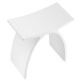 thumbnail image 3 of Ancona 17” Bathroom Shower Bench in Pure Acrylic Stone, 3 of 7