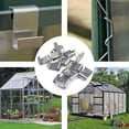 thumbnail image 1 of Stainless Steel Greenhouse Glazing Glass W Z Type Clips Garden, 1 of 3