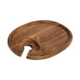thumbnail image 3 of Plato Ligero De Madera Para Servir Aperitivos, Para Restaurante, Hogar, Cocina, Bar, 3 of 9