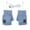 Blue, variant on Unisex USB Heated Gloves Knitting Full & Half Finger Warmer with Button Washable Design, Winter Heating Gloves for Men Women (Black)