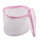 thumbnail image 4 of Cesta de lavado para ropa del hogar con cremallera, lencería, calcetines, sujetadores y ropa interior, color blanco y rosa, 4 of 5