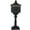 6#Black, variant on DUOSONG Cast Aluminum Mail Box,Postal Box , Mailbox Color Black Black Aluminium Other