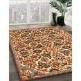 thumbnail image 2 of Ahgly Company Indoor Rectangle Traditional Mahogany Brown Persian Area Rugs, 8' x 10', 2 of 6