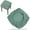 Mint Green, variant on AIGIA Dining Room Chair Cover Elastic Stretch Chair Slipcovers Kitchen Chair Cover Bar Stool Seat Covers Saddle Seat Cover