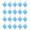 Light Blue, variant on Key Tags Plastic Slotted Tags, 20 Pcs Hanging Identify Bulk Key Tags with Metal Snap Hooks for Key Gym Cabinet Bag, Red