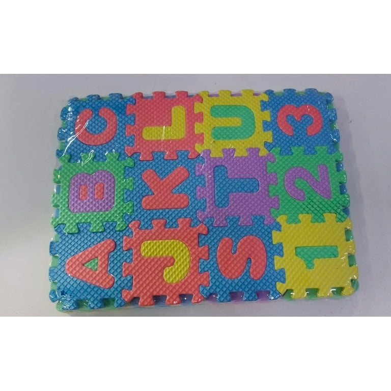 Generic Kids Foam Play Mat Puzzle Alphabet and Numbers (36-Piece