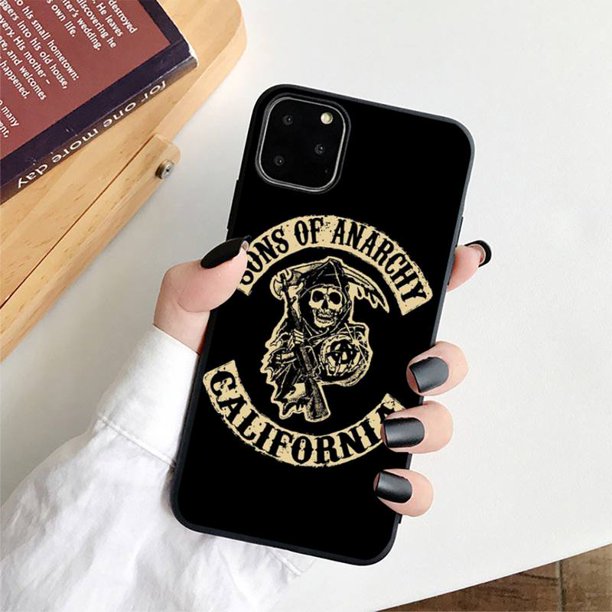 Funda de teléfono American TV Sons of Anarchy, para iphone 13, 8, 7, 6, 6S Plus, X, 5S, SE, 2020, XR, 11, 12 pro, XS MAX Fivean unisex