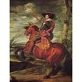 thumbnail image 3 of Velazquez, Diego 12x14 Black Modern Framed Museum Art Print Titled - Equestrian Portrait Of The Count Duke Of Olivares, 3 of 5